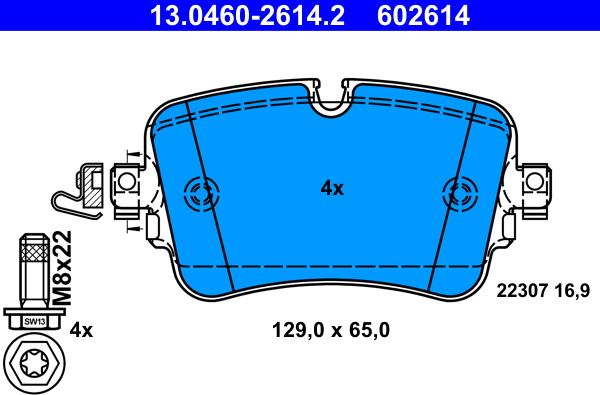 ATE 13.0460-2614.2 - Jarrupala, levyjarru onlydrive.pro