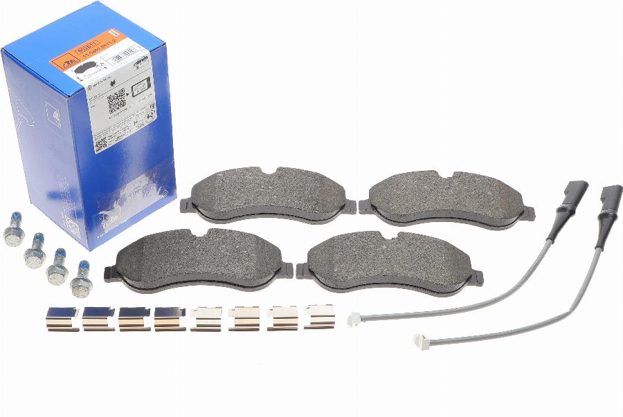 ATE 13.0460-2611.2 - Brake Pad Set, disc brake onlydrive.pro