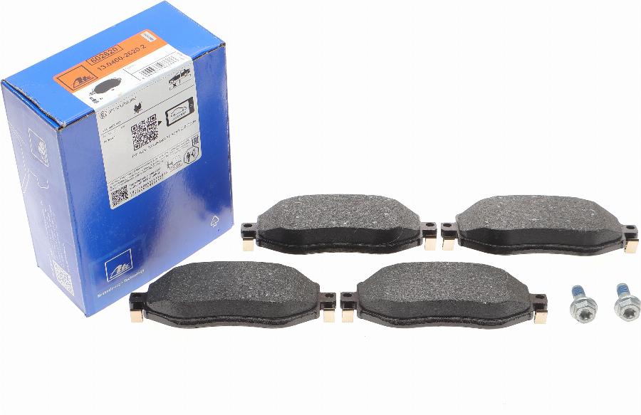 ATE 13.0460-2620.2 - Brake Pad Set, disc brake onlydrive.pro