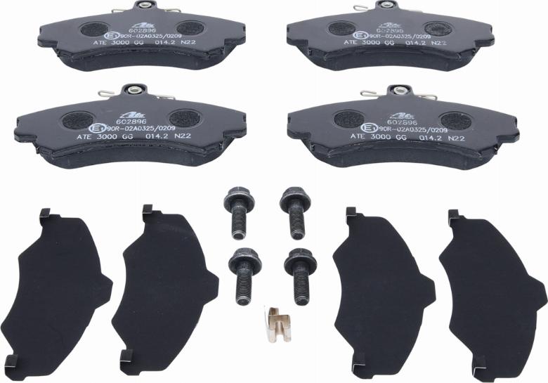 ATE 13.0460-2896.2 - Brake Pad Set, disc brake onlydrive.pro