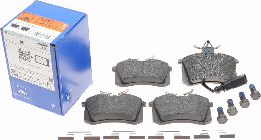 ATE 13.0460-2859.2 - Brake Pad Set, disc brake onlydrive.pro