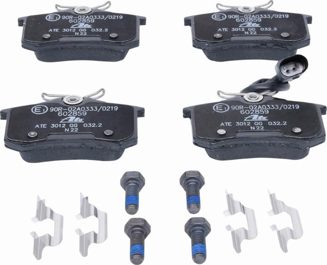 ATE 13.0460-2859.2 - Brake Pad Set, disc brake onlydrive.pro