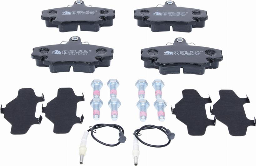 ATE 13.0460-2834.2 - Brake Pad Set, disc brake onlydrive.pro