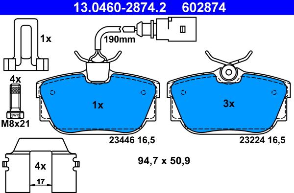 ATE 13.0460-2874.2 - Jarrupala, levyjarru onlydrive.pro