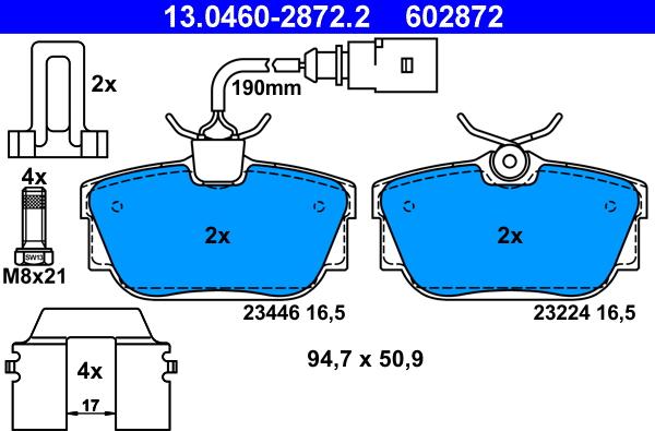 ATE 13.0460-2872.2 - Jarrupala, levyjarru onlydrive.pro