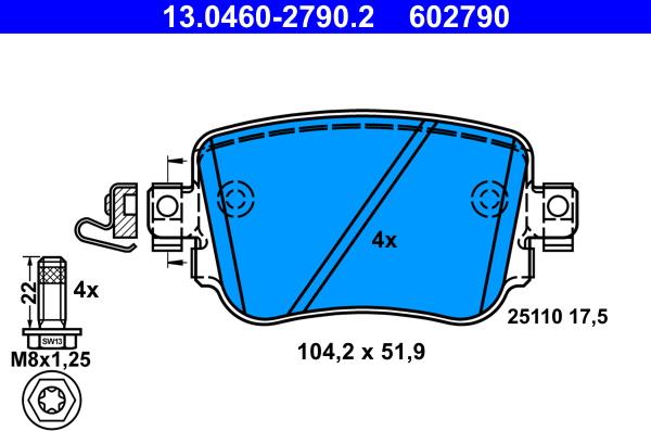 ATE 13.0460-2790.2 - Jarrupala, levyjarru onlydrive.pro