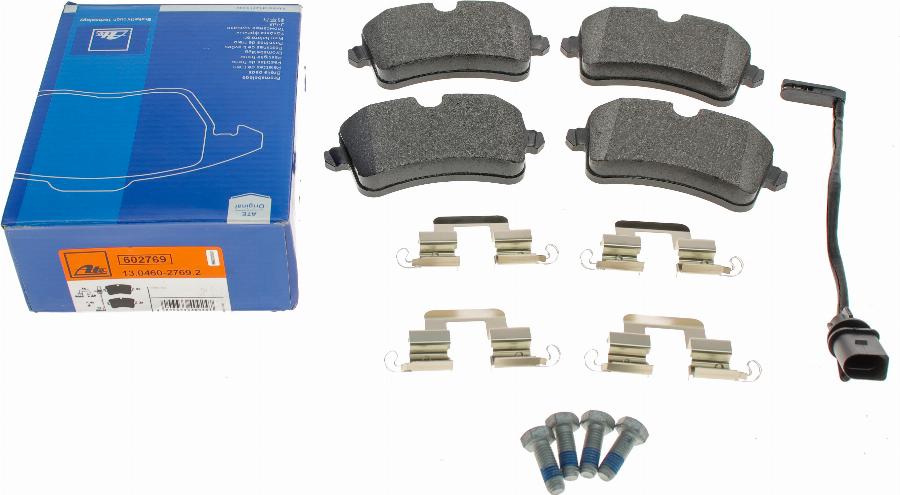 ATE 13.0460-2769.2 - Brake Pad Set, disc brake onlydrive.pro