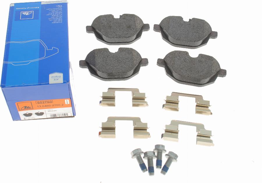 ATE 13.0460-2760.2 - Brake Pad Set, disc brake onlydrive.pro