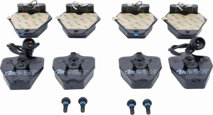 ATE 13.0460-2700.2 - Brake Pad Set, disc brake onlydrive.pro