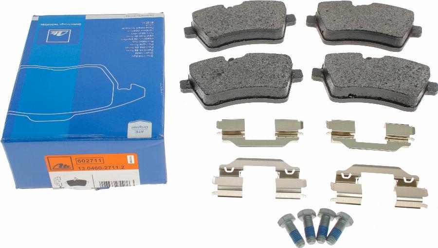 ATE 13.0460-2711.2 - Brake Pad Set, disc brake onlydrive.pro