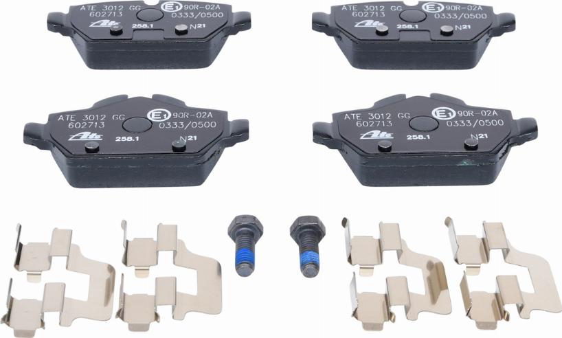 ATE 13.0460-2713.2 - Brake Pad Set, disc brake onlydrive.pro