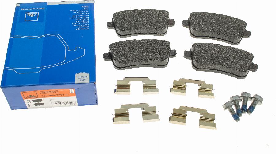 ATE 13.0460-2781.2 - Brake Pad Set, disc brake onlydrive.pro