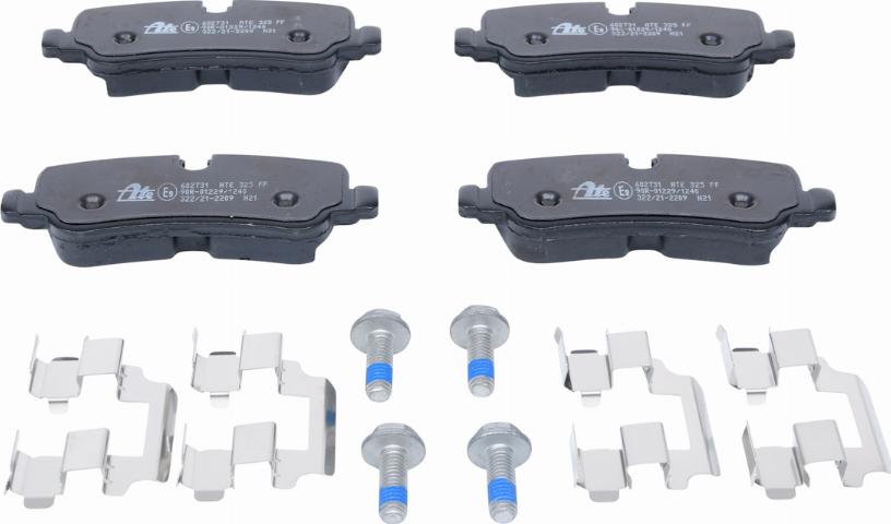 ATE 13.0460-2731.2 - Brake Pad Set, disc brake onlydrive.pro