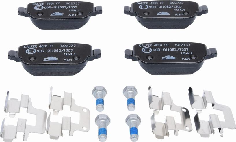 ATE 13.0460-2737.2 - Brake Pad Set, disc brake onlydrive.pro