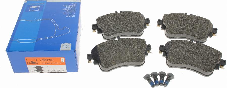 ATE 13.0460-2778.2 - Brake Pad Set, disc brake onlydrive.pro