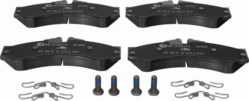 ATE 13.0460-7909.2 - Brake Pad Set, disc brake onlydrive.pro