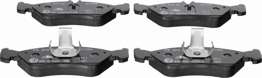 ATE 13.0460-7084.2 - Brake Pad Set, disc brake onlydrive.pro