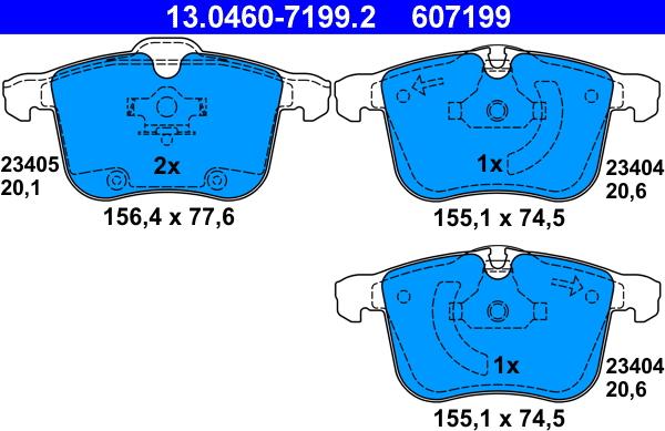 ATE 13.0460-7199.2 - Jarrupala, levyjarru onlydrive.pro