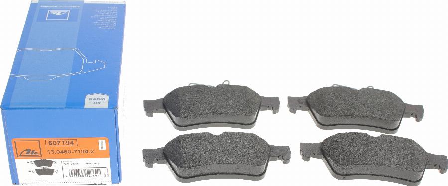 ATE 13.0460-7194.2 - Brake Pad Set, disc brake onlydrive.pro