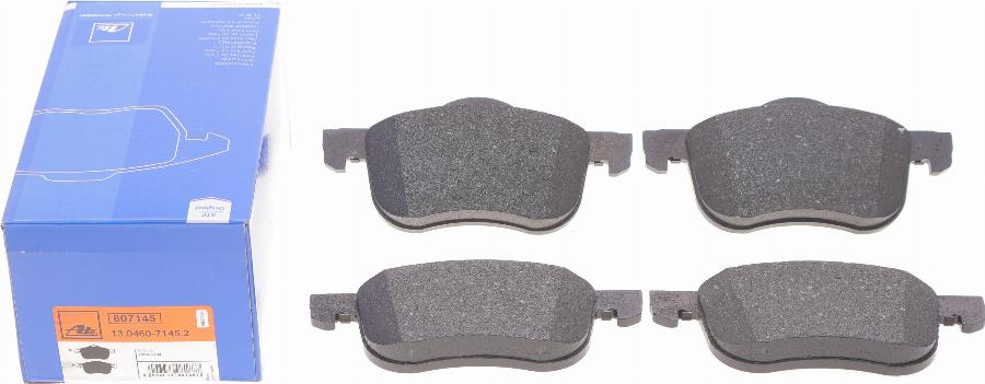 ATE 13.0460-7145.2 - Brake Pad Set, disc brake onlydrive.pro