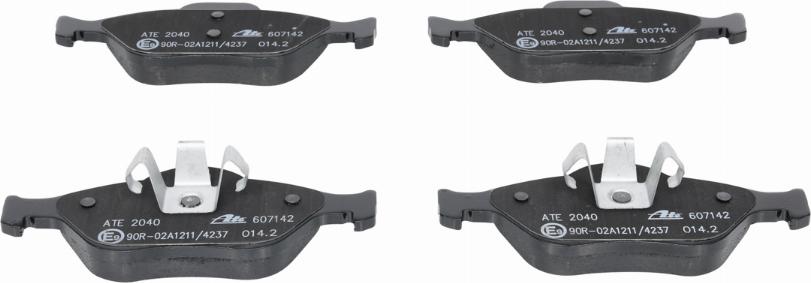 ATE 13.0460-7142.2 - Brake Pad Set, disc brake onlydrive.pro