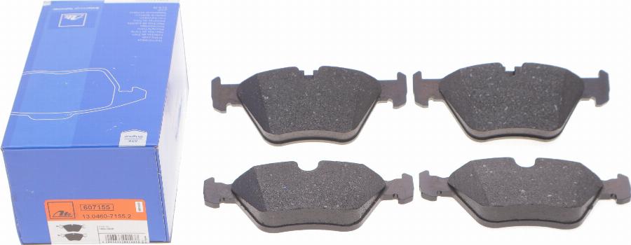 ATE 13.0460-7155.2 - Brake Pad Set, disc brake onlydrive.pro