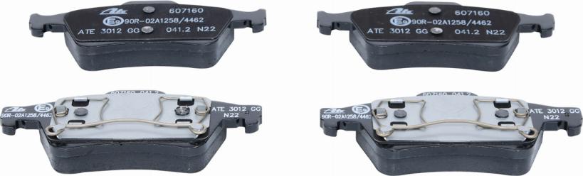 ATE 13.0460-7160.2 - Brake Pad Set, disc brake onlydrive.pro