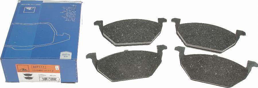 ATE 13.0460-7111.2 - Brake Pad Set, disc brake onlydrive.pro