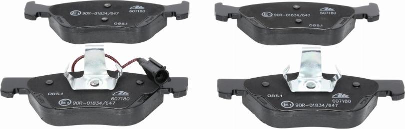 ATE 13.0460-7180.2 - Brake Pad Set, disc brake onlydrive.pro