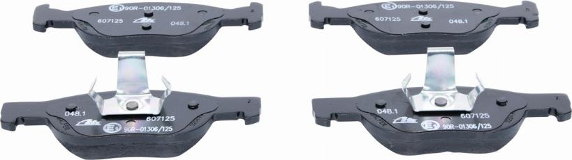 ATE 13.0460-7125.2 - Brake Pad Set, disc brake onlydrive.pro