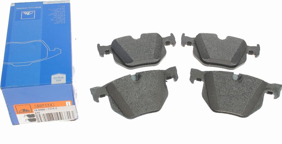 ATE 13.0460-7174.2 - Brake Pad Set, disc brake onlydrive.pro