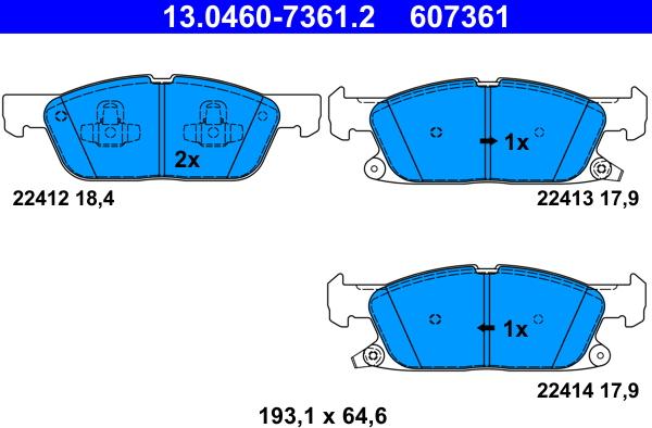 ATE 13.0460-7361.2 - Jarrupala, levyjarru onlydrive.pro