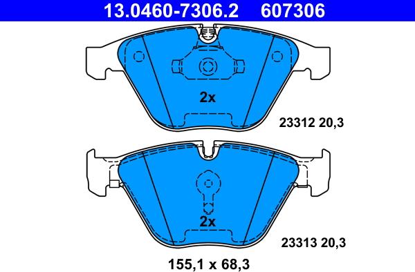 ATE 13.0460-7306.2 - Jarrupala, levyjarru onlydrive.pro