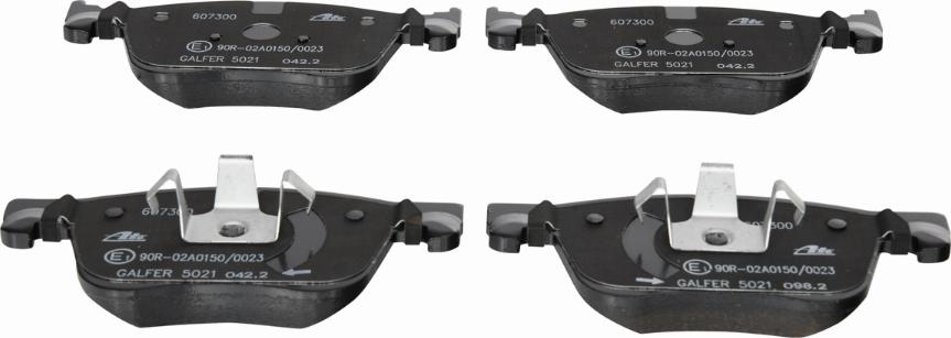 ATE 13.0460-7300.2 - Brake Pad Set, disc brake onlydrive.pro