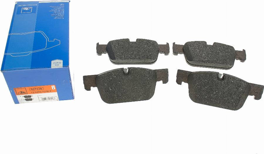 ATE 13.0460-7338.2 - Brake Pad Set, disc brake onlydrive.pro