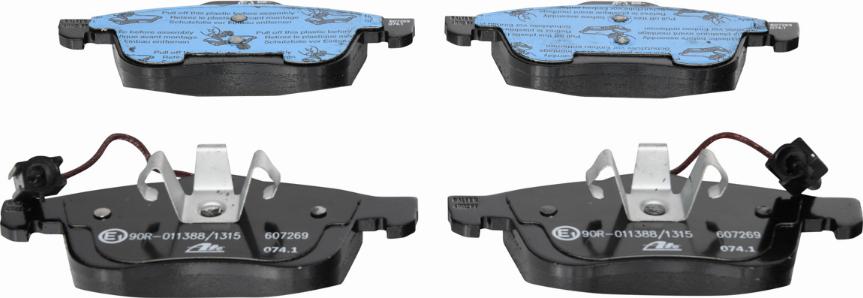 ATE 13.0460-7269.2 - Brake Pad Set, disc brake onlydrive.pro