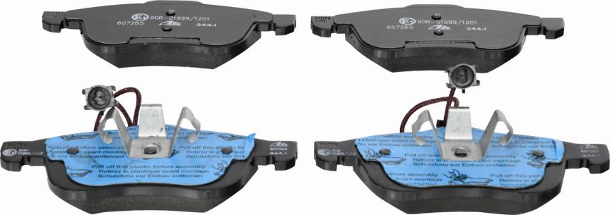 ATE 13.0460-7265.2 - Brake Pad Set, disc brake onlydrive.pro