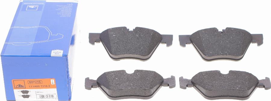 ATE 13.0460-7216.2 - Brake Pad Set, disc brake onlydrive.pro