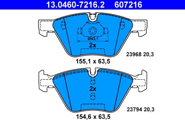 ATE 13.0460-7216.2 - Jarrupala, levyjarru onlydrive.pro