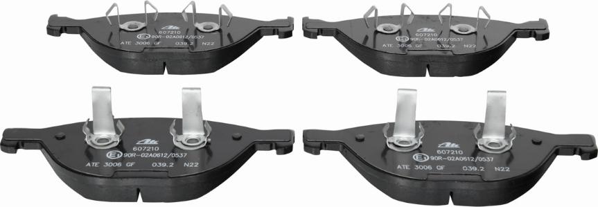 ATE 13.0460-7210.2 - Brake Pad Set, disc brake onlydrive.pro