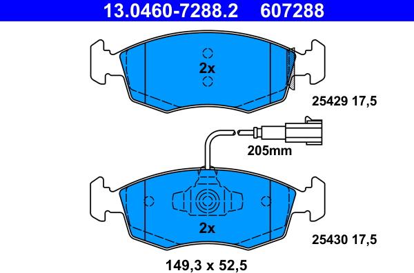 ATE 13.0460-7288.2 - Jarrupala, levyjarru onlydrive.pro