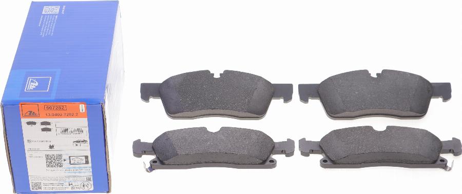 ATE 13.0460-7282.2 - Brake Pad Set, disc brake onlydrive.pro