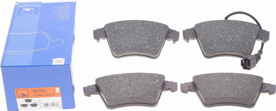 ATE 13.0460-7236.2 - Brake Pad Set, disc brake onlydrive.pro