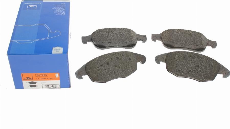 ATE 13.0460-7229.2 - Brake Pad Set, disc brake onlydrive.pro