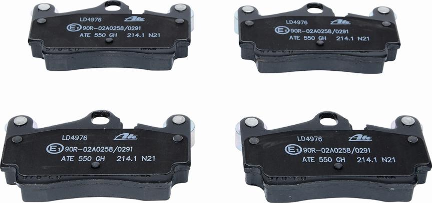 ATE 13.0470-4976.2 - Brake Pad Set, disc brake onlydrive.pro