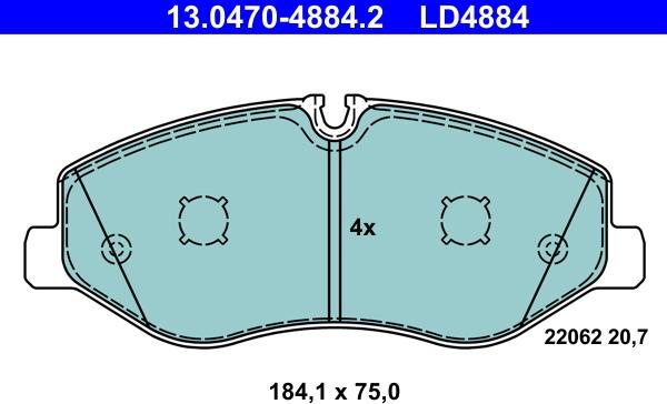 ATE 13.0470-4884.2 - Jarrupala, levyjarru onlydrive.pro