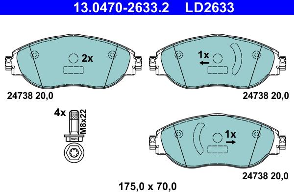 ATE 13.0470-2633.2 - Jarrupala, levyjarru onlydrive.pro