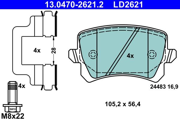 ATE 13.0470-2621.2 - Jarrupala, levyjarru onlydrive.pro