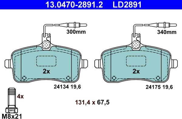 ATE 13.0470-2891.2 - Jarrupala, levyjarru onlydrive.pro