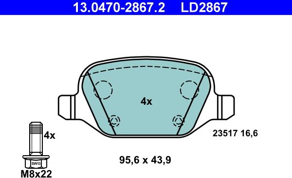 ATE 13.0470-2867.2 - Jarrupala, levyjarru onlydrive.pro